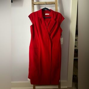 Calvin Klein Blazer Dress with Belt Loops